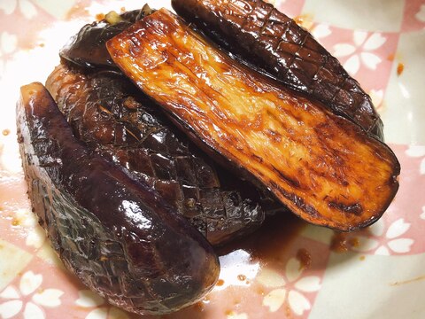 居酒屋さんで食べた【なすの生姜焼き】